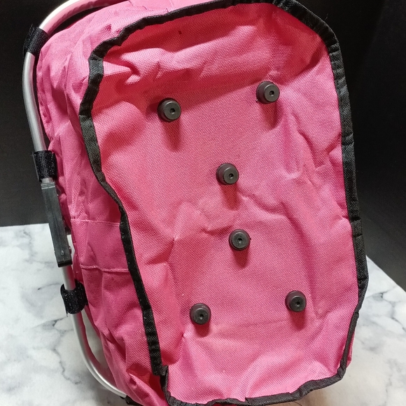 Partiki pink folding picnic basket new in box - Picture 4 of 12